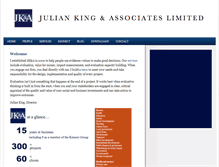 Tablet Screenshot of julianking.co.nz